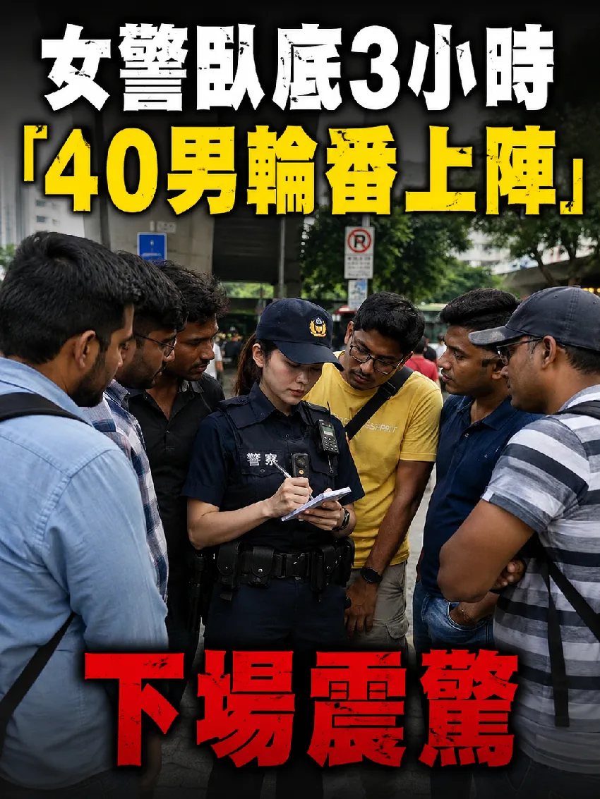 女警臥底3小時「40男輪番上陣」下場震驚 第 1 張