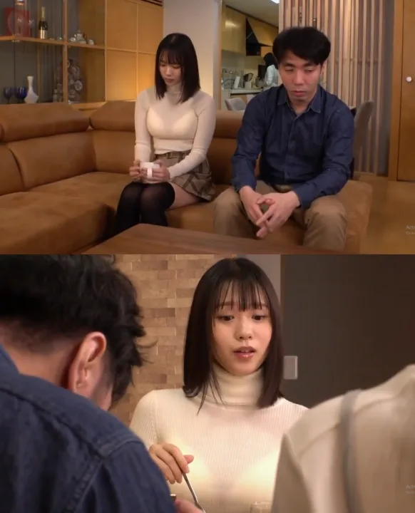 妻子在廚房準備晚餐，我和小姨子在客廳聊天 第 1 張